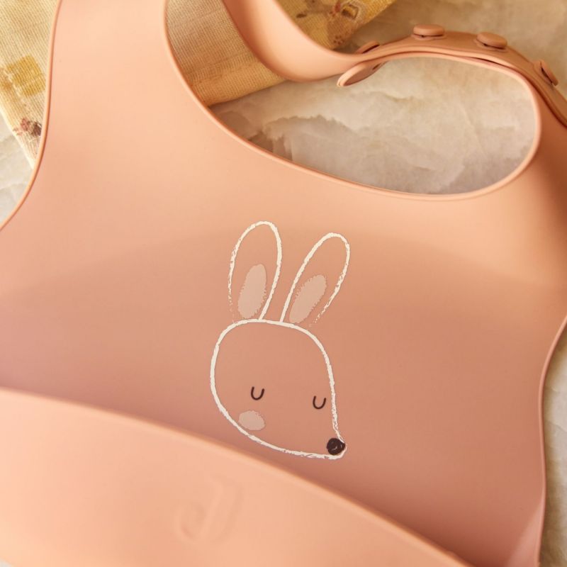 Lot de 2 bavoirs en silicone Kangaroots Jollein Ambiance 4