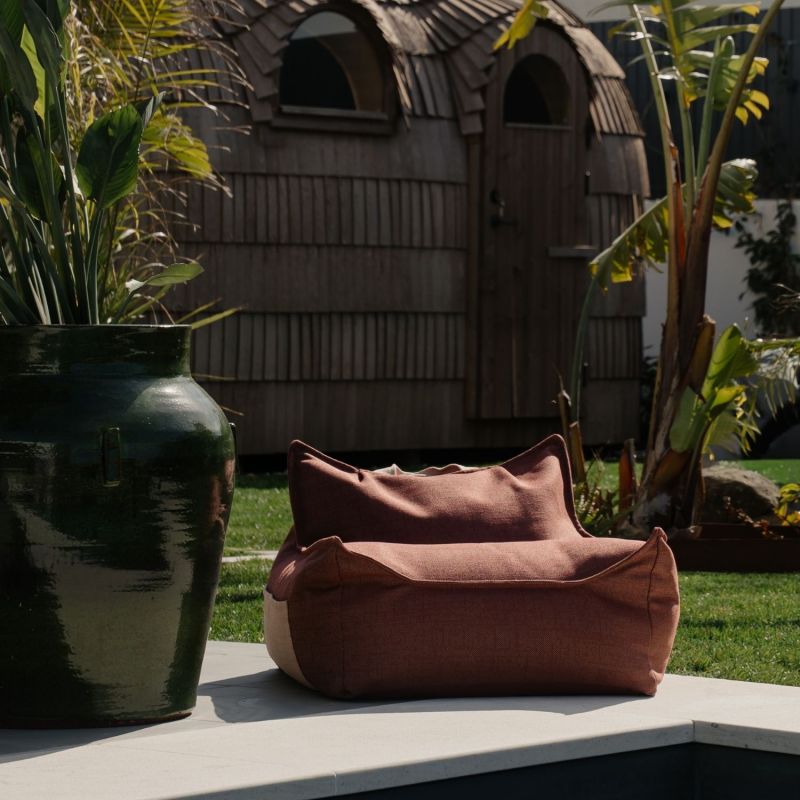Fauteuil pouf Pomegranate Outdoor Wigiwama Ambiance 7