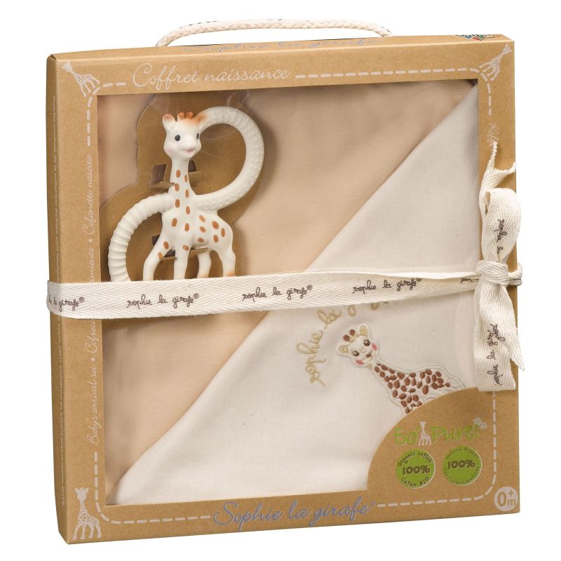 Coffret de naissance Bio So'Pure (2 articles) Sophie la girafe
