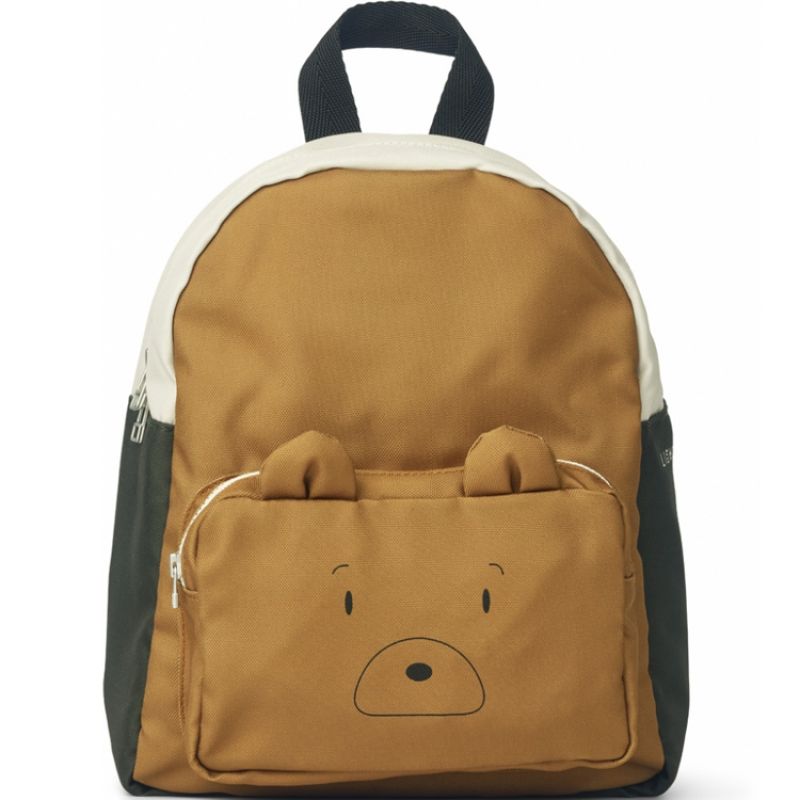 Sac à dos Allan Mr Bear Golden caramel multi mix Liewood