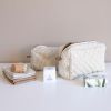 Petite trousse de toilette Classic Stripes Camel Cam Cam Copenhagen Ambiance 2