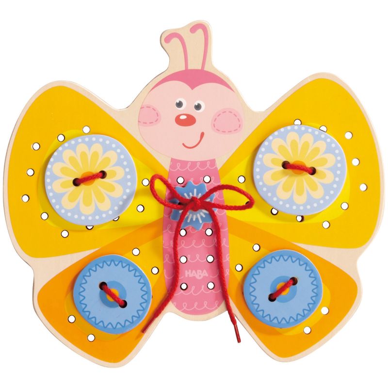 Jeu de laçage Papillon Haba