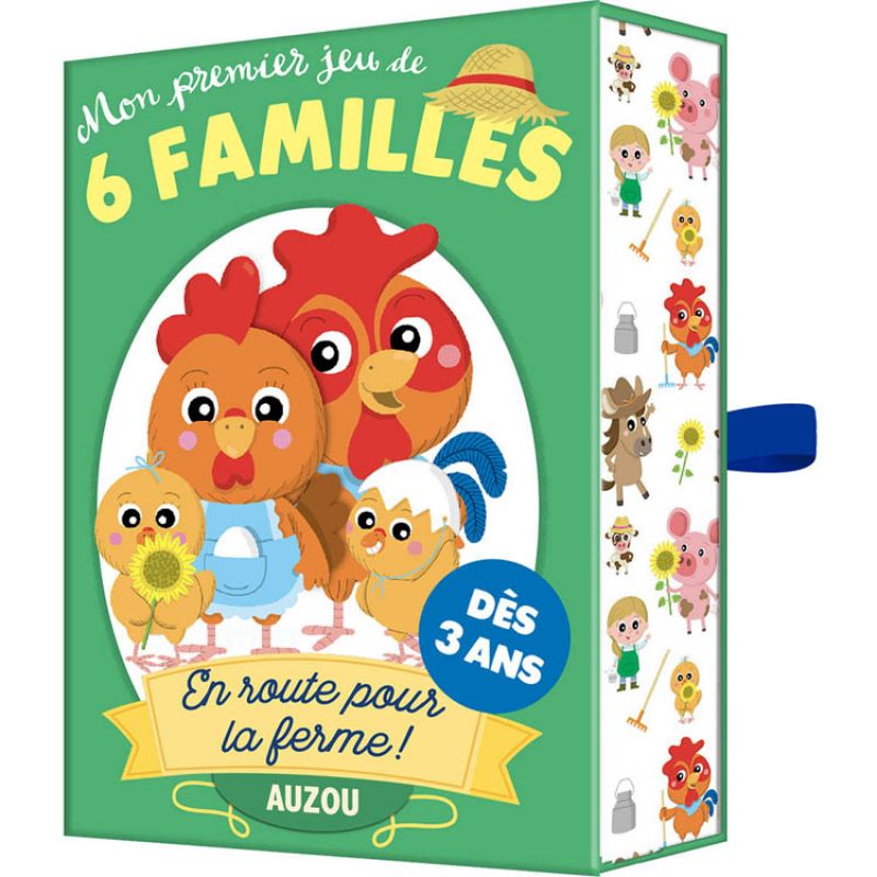 Mon premier jeu de 6 familles : en route pour la ferme ! Auzou Editions Produit 1 grande taille