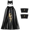 Set de superhero Noir (4-10 ans) - Ratatam