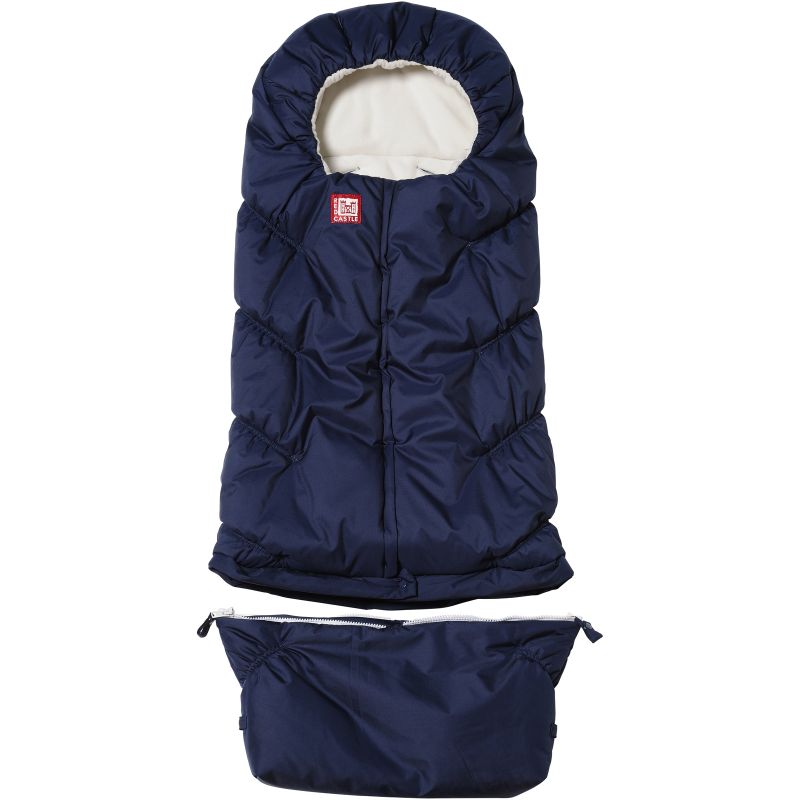 Chancelière modulable Eskimo marine et ivoire (3 longueurs) Red Castle