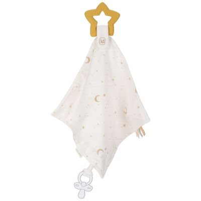Doudou avec jouet de dentition Newborn Little Dutch