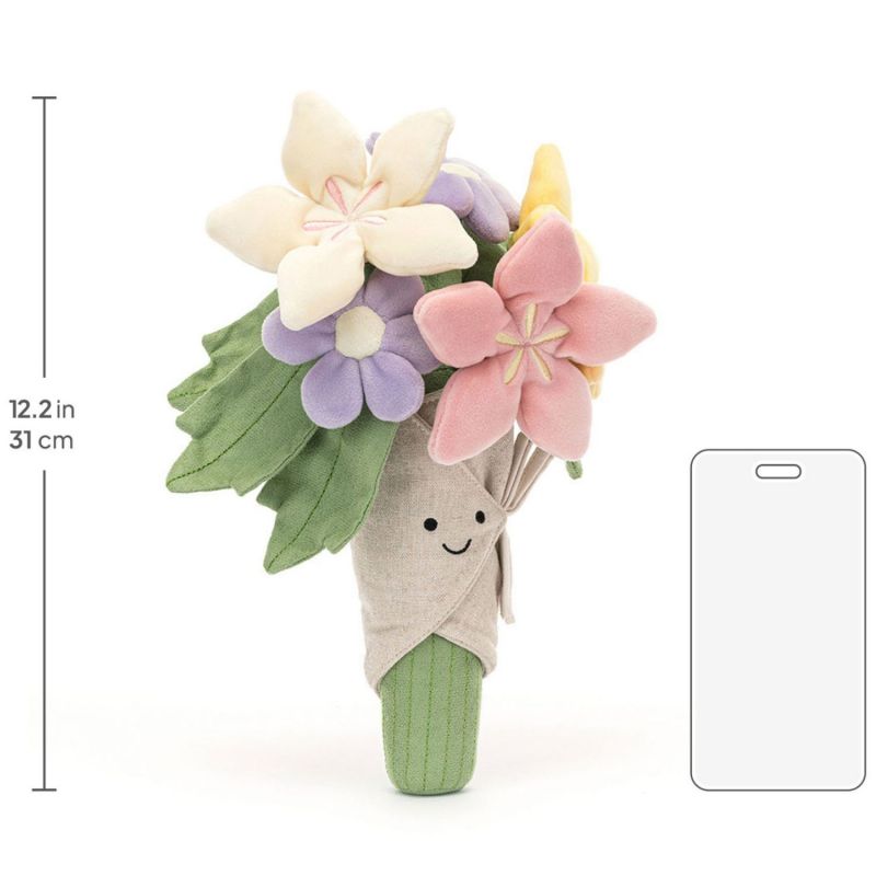 Peluche Amuseable bouquet de Fleurs (31 cm) Jellycat Produit 8