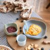 Coffret repas silicone Galet (4 pièces) Béaba Ambiance 5