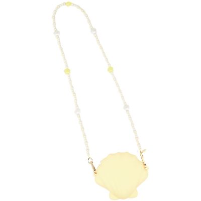 Sac bandoulière coquillages Jaune