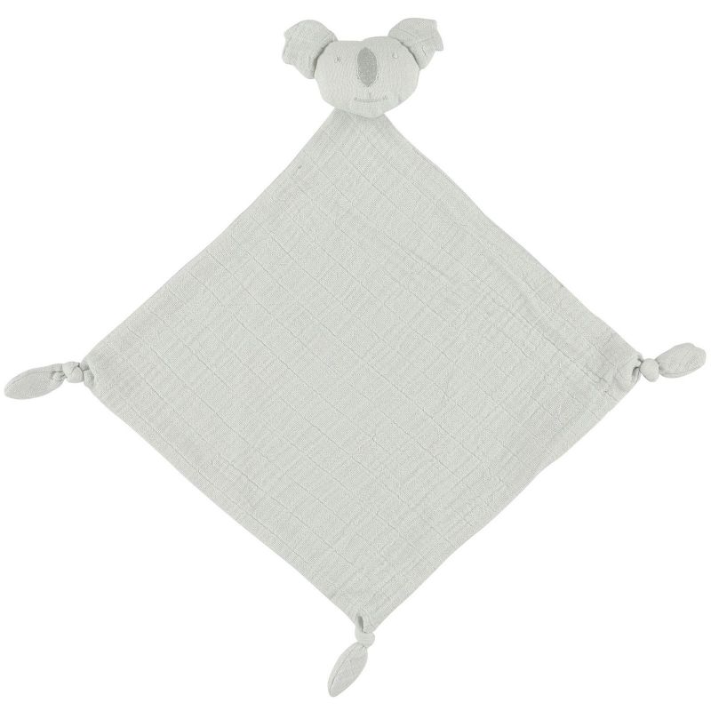Doudou plat en mousseline koala Bliss Grey Trixie