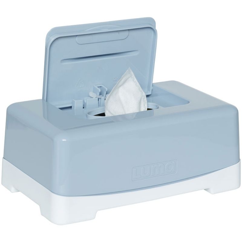 Boîte à lingettes bleu céleste Luma Babycare