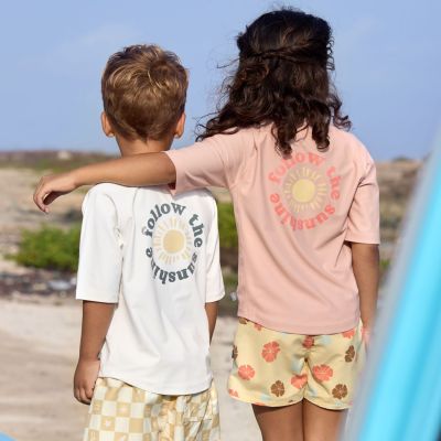 T-shirt anti-UV Sunshine écru (13-18 mois)