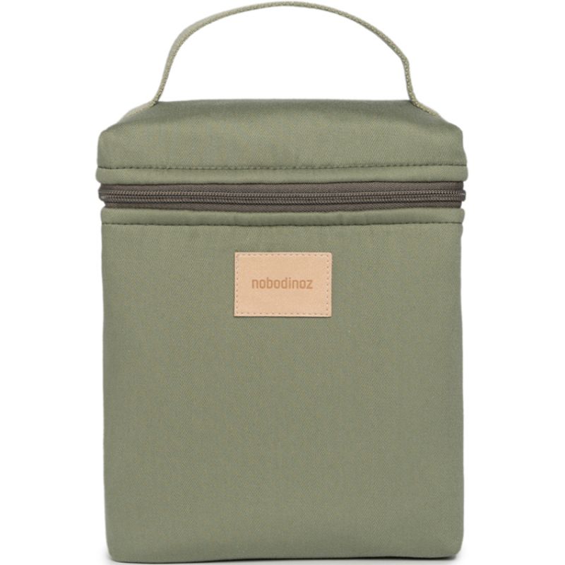 Sac isotherme waterproof Baby on the go Olive Green Nobodinoz
