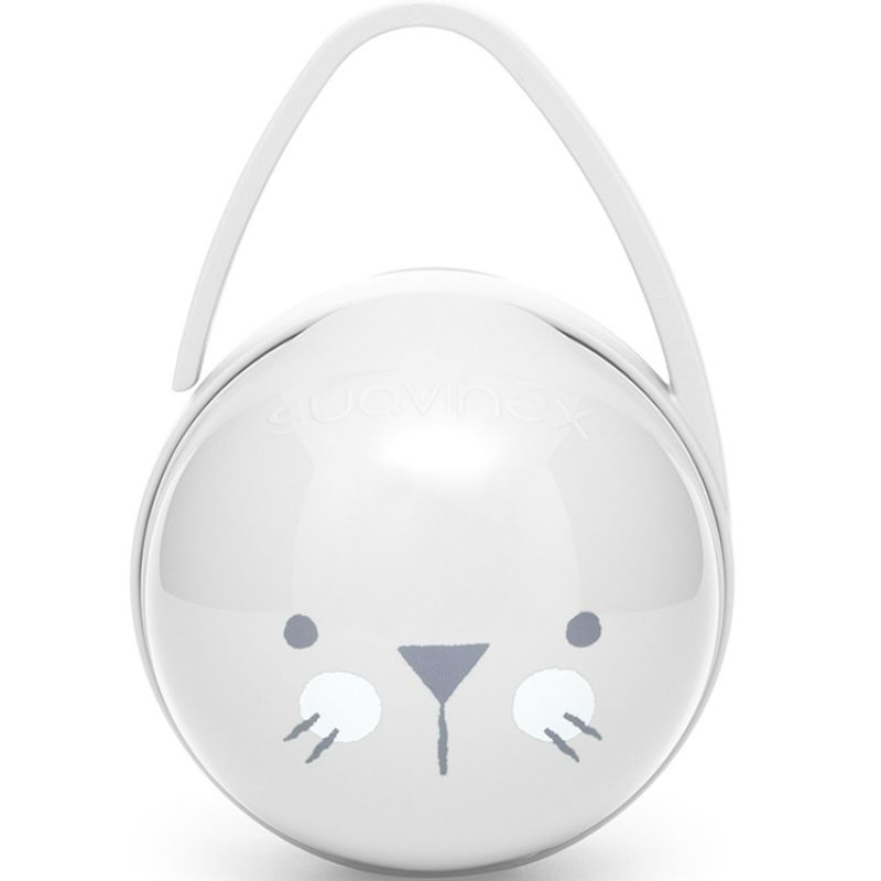 Range sucette 2 en 1 Hygge Baby lapin gris Suavinex