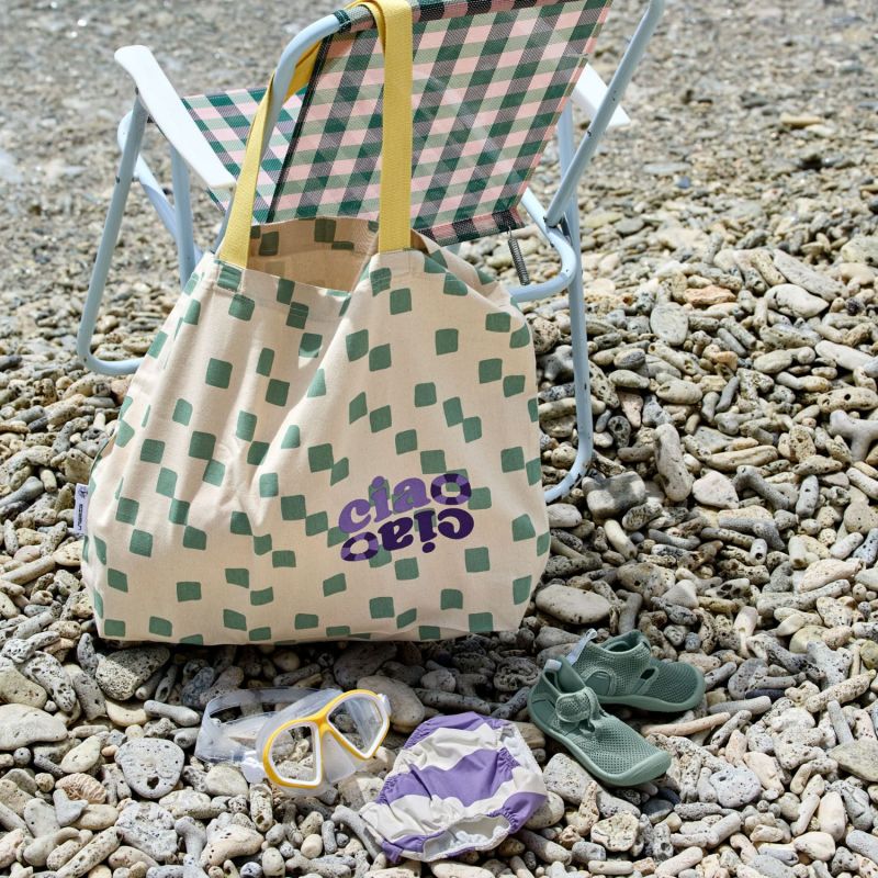 Maillot de bain couche Rayures violet et sel marin (7-12 mois) Lässig Ambiance 9