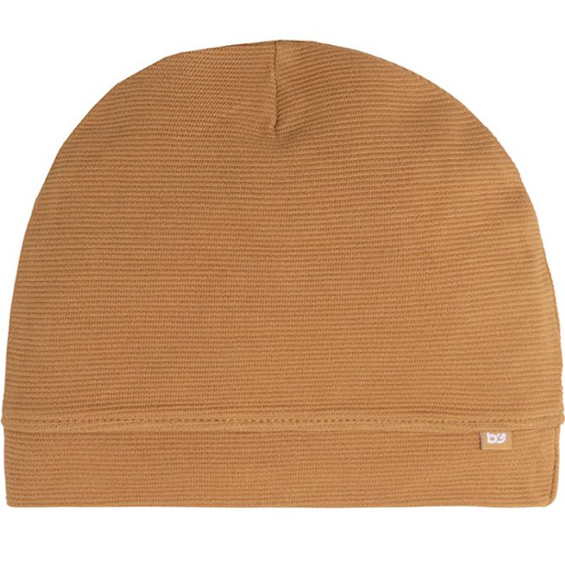 Bonnet en coton Pure caramel (0-3 mois) Baby's Only