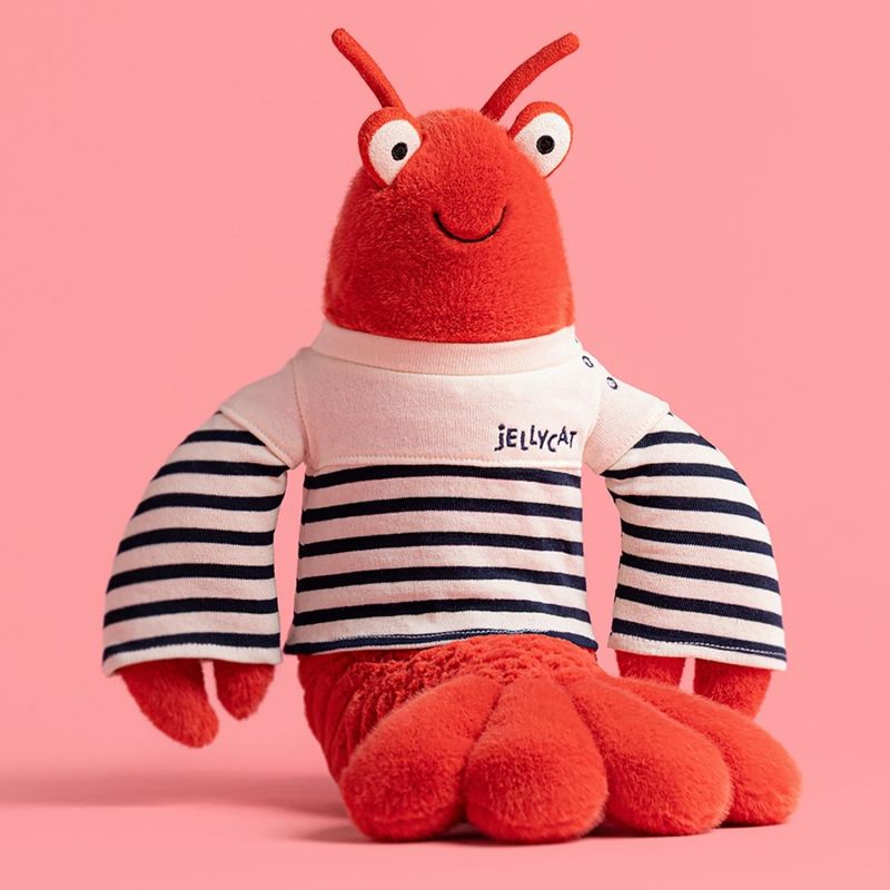 Peluche Larry le homard (28 cm) Jellycat Ambiance 2