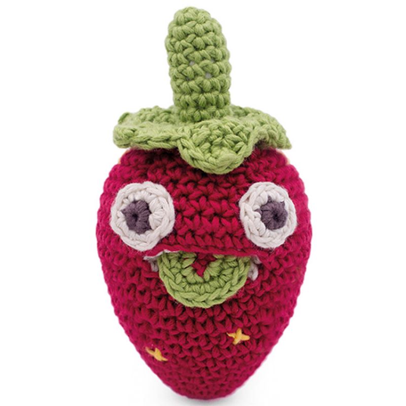 Hochet Blaise la mini fraise (10 cm) MyuM