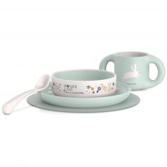 Coffret repas Wonderland bleu - Suavinex