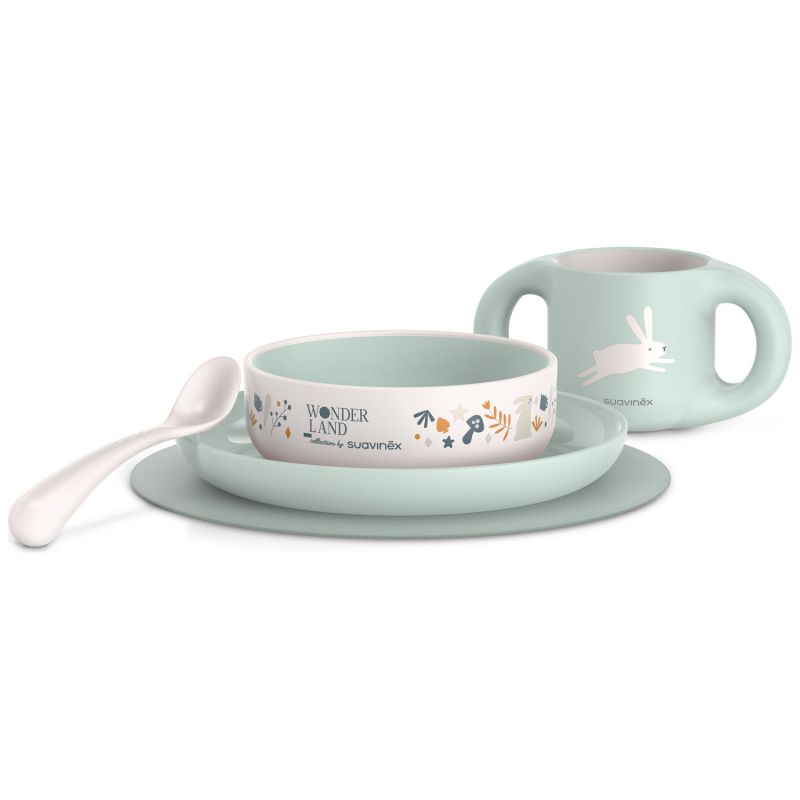 Coffret repas Wonderland bleu Suavinex Produit 1