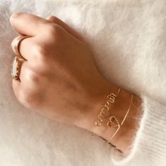 Jonc Amour S (goldfilled jaune 14 carats)