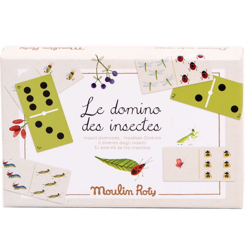 Le domino des insectes Le Jardin du Moulin Moulin Roty