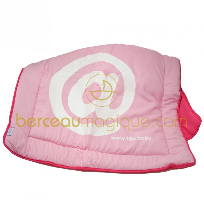 Edredon couvre lit H-Bambou rose (60 x 120 cm) Babycalin