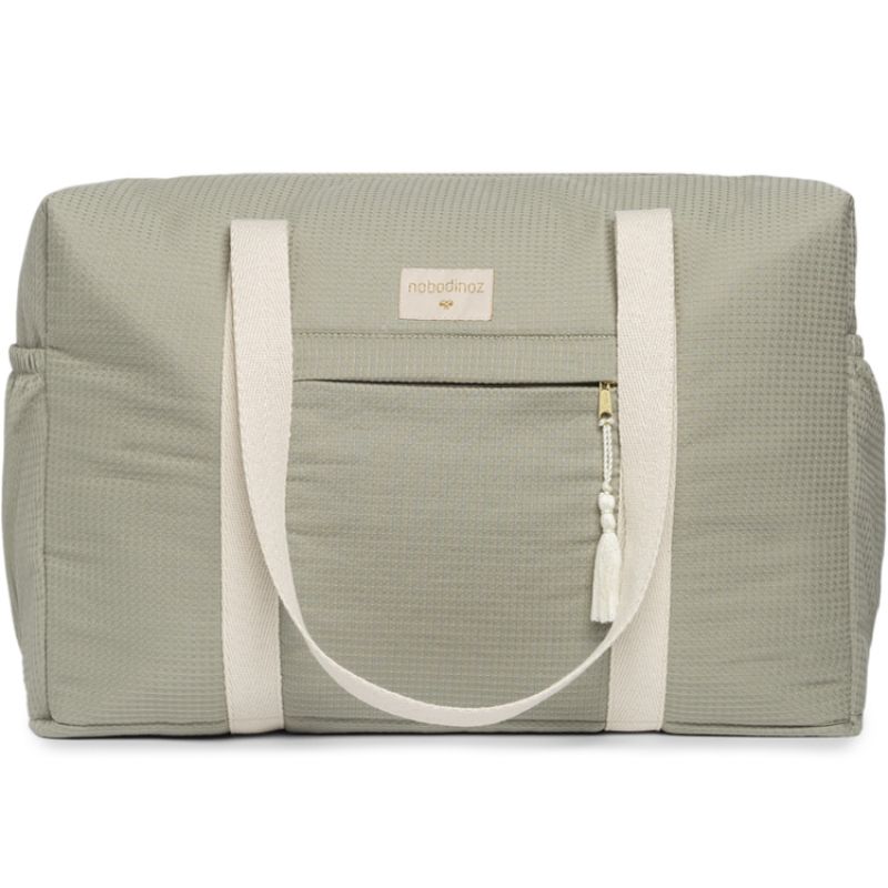 Sac à langer nid d'abeille Opera Laurel Green Nobodinoz Produit 2