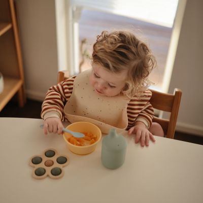 Lot de 2 cuillères en silicone Cambridge Blue-Shifting Sand