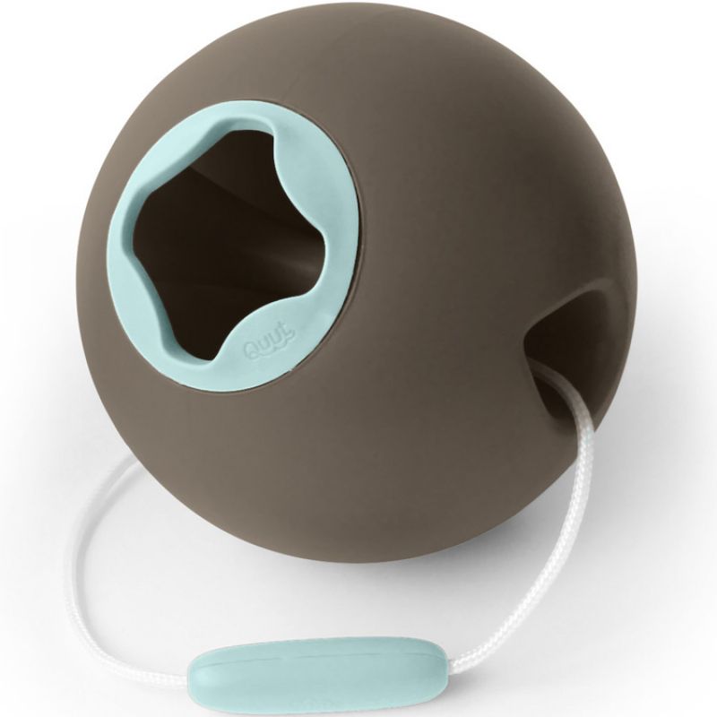Seau rond Ballo gris et bleu (3,6 L) Quut