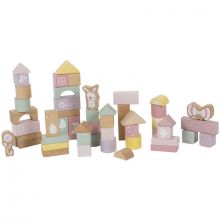 Blocs de construction Adventure pink (50 pièces)  par Little Dutch