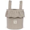 Sac Bucket Praliné Rayures Moka Walking Mum Produit 1