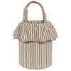 Sac Bucket Praliné Rayures Moka Walking Mum Produit 4