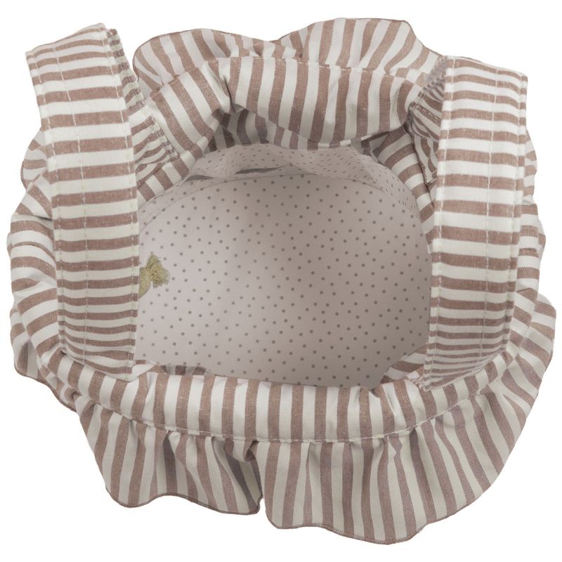 Sac Bucket Praliné Rayures Moka Walking Mum Produit 6