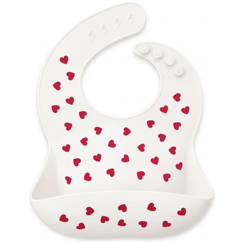 Bavoir silicone avec récupérateur Full of Love Elhée Produit 1