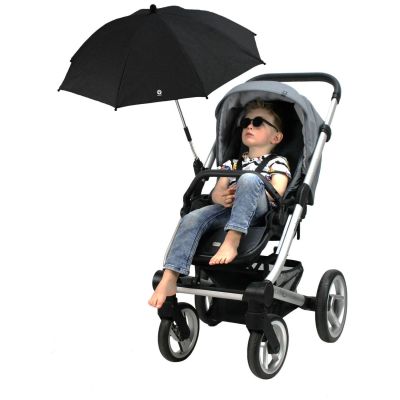 Ombrelle noire pour poussette UV50+ - Reconditionné