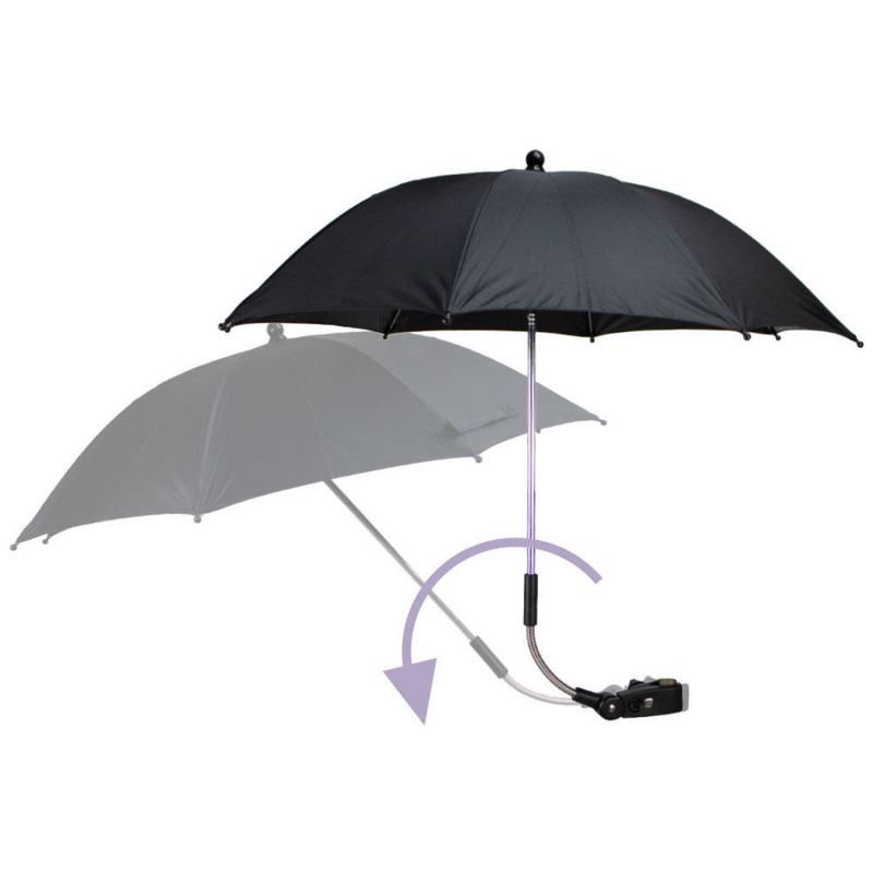 Ombrelle noire pour poussette UV50+ - Reconditionné Dooky Produit 4