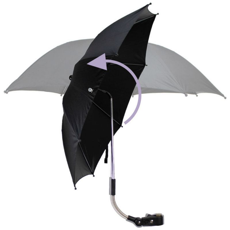 Ombrelle noire pour poussette UV50+ - Reconditionné Dooky Produit 5