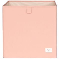 Cube de rangement en tissu recyclé Uni argile - 3 sprouts