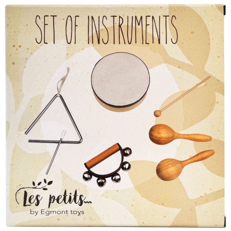 Set de 4 instruments de musique Egmont Toys Packaging 2