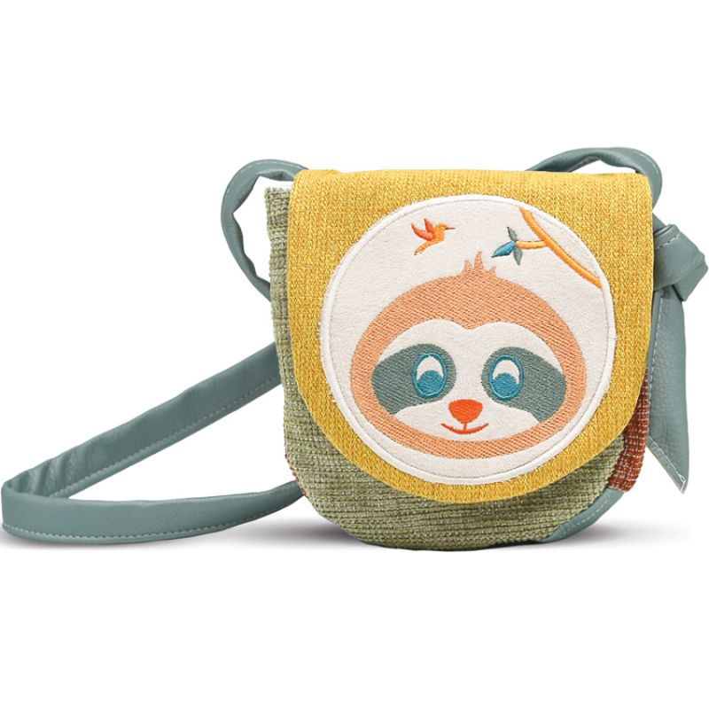 Besace enfant paresseux chataigne L'oiseau bateau