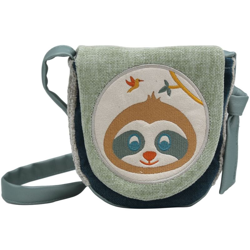 Sac bandoulière enfant Tchikis 3 Paresseux L'oiseau bateau Produit 1
