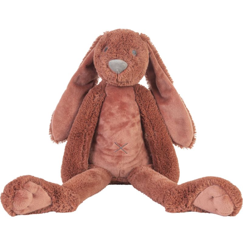 Peluche géante lapin Richie rouille (58 cm) BAMBAM