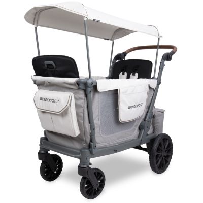 Chariot de transport enfant L2 Gray (2 places) Wonderfold