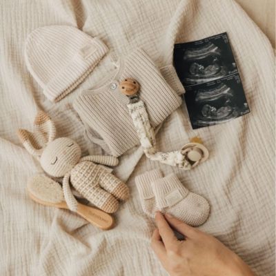 Attache sucette Wood Miley