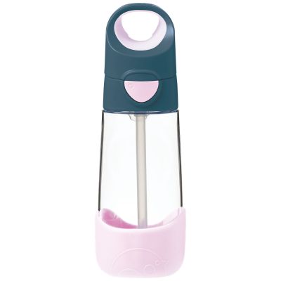 Gourde en tritan avec paille Indigo Rose (450 ml) B.Box