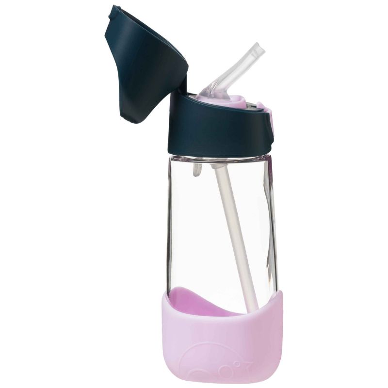 Gourde en tritan avec paille Indigo Rose (450 ml) B.Box Produit 4