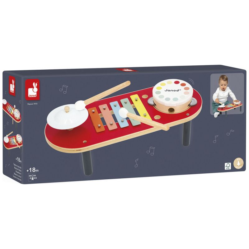 Table musicale Confetti Janod Packaging 9