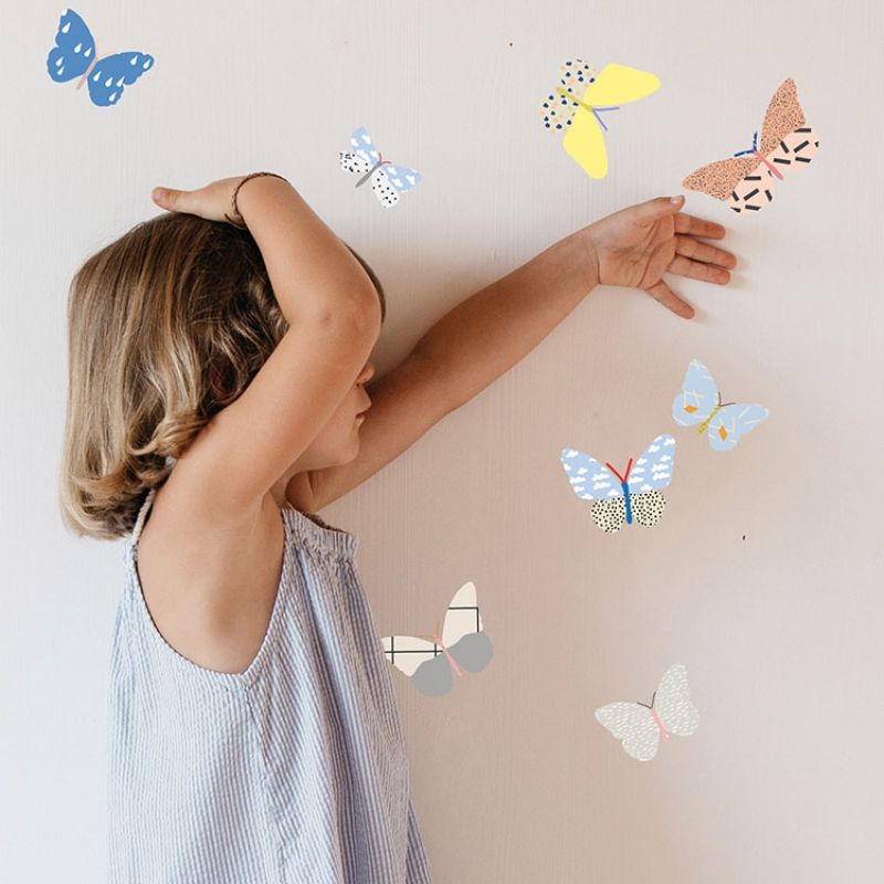 Stickers Just a touch papillon Mimi'lou