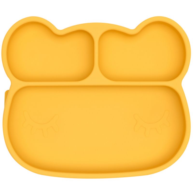 Assiette à compartiments ours jaune We Might Be Tiny